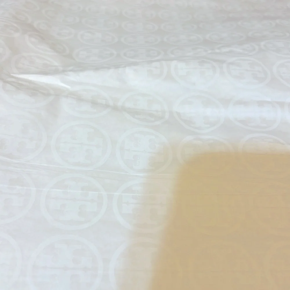 2 Tory Burch Gift Bags + 7 Large Sheets of Tory Burch Logo Tissue